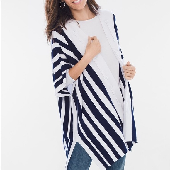 Chico's Sweaters - Chicos Grommet Ruana NWT Size Small and Medium